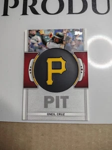 2023 Topps Series 1 - Team Logo Commemorative Patches Oneil Cruz #TLP-OC - Picture 1 of 2