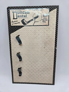 The Original Duncan Dental Pipe Tobacco Advertising Sign England Vintage - Picture 1 of 2