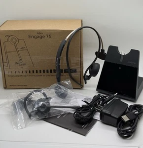 Jabra Engage 75 Convertible Headset - Mono - Wireless - Afbeelding 1 van 7