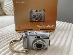 Canon Powershot A530 Digital Camera For Parts Or Repair - Picture 1 of 1