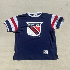 CALHOUN NHL MEN'S NEW YORK RANGERS LONG SLEEVE RASH GUARD SHIRT, Size LARGE - Picture 1 of 7