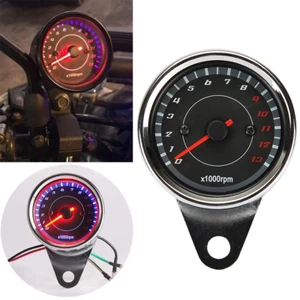 Motorcycle Digital LED Tachometer Gauge For Honda Shadow Spirit 1100 VT1100C - Picture 1 of 12