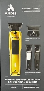 Andis 562310 Phenom Cortadora de Barba y Pelo Eléctrica de Iones de Litio Soporte de Carga Dorado - Imagen 1 de 2