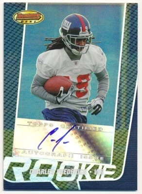 CHARLES FREDERICK 2005 BOWMANS BEST #157 ROOKIE AUTOGRAPH GIANTS 749/999 RC - Image 1 of 2