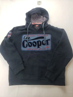 Sudadera con capucha Lee Cooper Velvet Logo bordado XL Foto 1 de 4