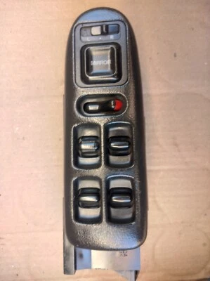 94-01 Acura Integra 4 Portas Sedan Master Interruptor de Janela de Energia Sedan Preto Testado  - Imagem 1 de 2