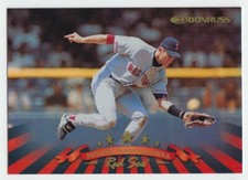 1998 Donruss Prized Collections Refractor   NOMAR GARCIAPARRA  SAMPLE PROMO RARE