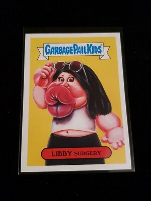 2016 Garbage Pail Kids 5a LIBBY SURGERY Apple Pie AMERICANA DEVOLVED GPK - Image 1 of 2