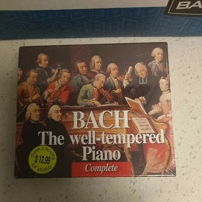 CHRISTIANE JACCOTTET - Bach Well-tempered Piano Complete [import 4 CDs) NEW - Image 1 of 2