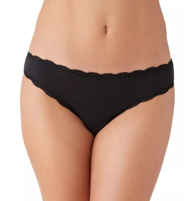 CUECA BIQUÍNI B.TEMPT'D 971219 ~ PRETA ~ M~ NOVA COM ETIQUETAS MSRP $14 - Imagem 1 de 4