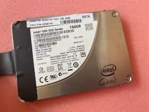 Intel SSD 320 Series 160GB SSDSA2BW160G3L 3Gb 45N8144 45N8145 Solid State Drive - Picture 1 of 3