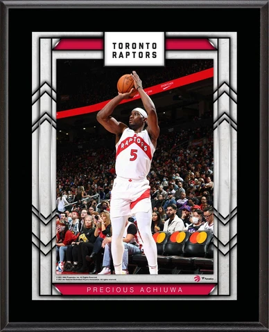 Precious Achiwua Toronto Raptors 10.5" x 13" Player Plaque Cover
