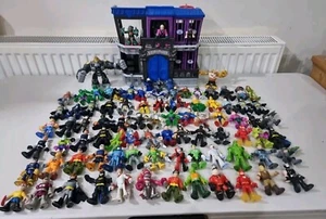Imaginext DC MARVEL TNMT BATMAN GOTHAM CITY BUNDLE COLLECTION FIGURES Approx 100 - Picture 1 of 9