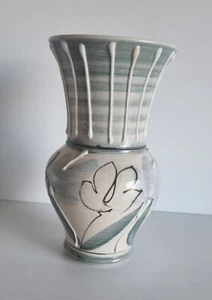 pottery vase, Hand painted, Signed, Excellent Condition #C1 - Picture 1 of 8