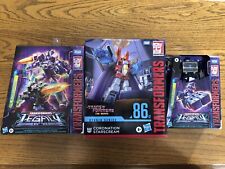 Transformers Studio Series 86 Starscream Legacy Galvatron Soundwave Decepticon
