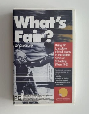 Australian Children’s Television Foundation: What’s Fair [VHS] Video Tape - Image 1 of 4