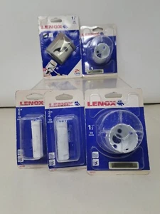 Lenox Hole Saws Lot Of 5  - Picture 1 of 10