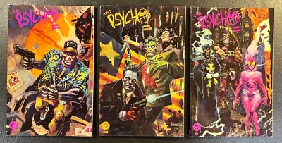 The Psycho 1 VARIANTE Rosa RARO 2 3 Set Lote Dan Brereton Covers DC Vol 1 Comics Foto 1 de 4