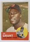 1963 Topps Baseball Jim Grant #227 - Cleveland Indians