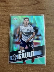 2022 Topps Chrome MLS Aqua Lava Refractor #123 Ryan Gauld RC /299 Vancouver - Picture 1 of 2