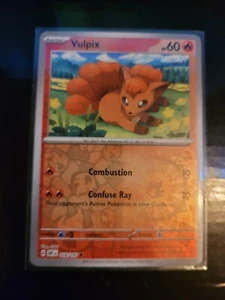 Vulpix 028/197 Sv03: Obsidian Flames Reverse Holo - Picture 1 of 2