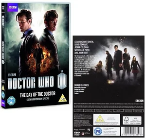 DR WHO 2013 DAY OF THE DOCTOR - 50th Anniversary Special Series Rg2/4 DVD not US - Picture 1 of 1