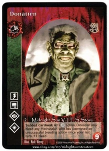 Donatien Toreador Antitribu Black Hand V:TES VTES Vampire CCG - Picture 1 of 1
