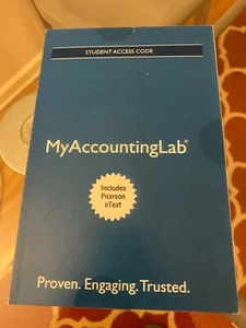 MyLab Accounting Pearson eText -- Access Card -- for Horngren's Accounting 12E  - Picture 1 of 2