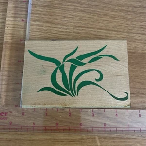 Posh Impressions “Graceful Grass” Rubber Stamp by Rubber Stampede - Picture 1 of 5