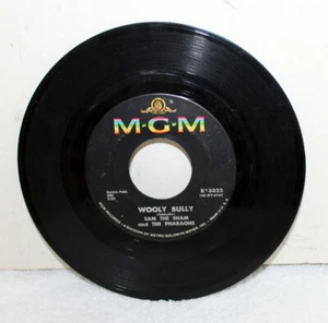 Sam The Sham & The Pharaohs ~ Wooly Bully + Ain't Gonna Move ~ 45 RPM MGM K13322 - Picture 1 of 4
