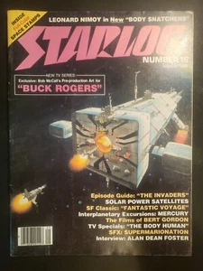 Starlog Number 16 September 1978 Buck Rogers The Invaders - Imagen 1 de 14