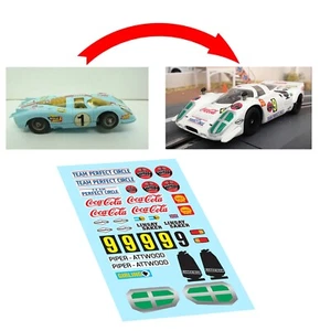 STICKERS POUR PORSCHE 917 KYALAMI PIPER JOUEF 1/40 (NO DECAL IDEAL SLOT) DCS036 - Imagen 1 de 1