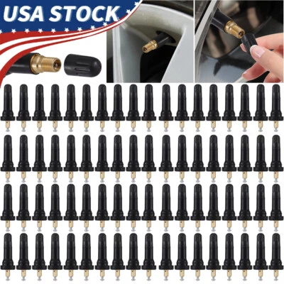 50/100/200/500 TPMS Valve Stem Rubber Rebuild Kit for Tire Pressure Sensor 20008 Foto 1 de 4