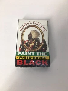 GEORGE CLINTON PAINT THE WHITE HOUSE BLACK CASSETTE SINGLE - NEW SEALED - Picture 1 of 3