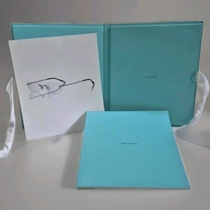 Tiffany & Co. 2007 Retail Eyewear Portfolio w/ Blue Book, Jackie O, Prints, Rare - Picture 1 of 24
