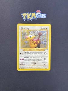Juego de cartas coleccionables Pokémon Girafarig Neo Destiny 66/105 MP regular. - Imagen 1 de 3