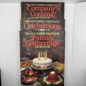 The Southern Heritage Cookbook Library Set of 8 Vintage 1984 Southern Living - Picture 1 of 7