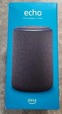 🔥 Amazon Echo 3rd Gen Alexa Smart Speaker, CHARCOAL, US Version (DOLBY) SEALED!