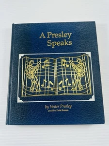 Presley Speaks by Vester Presley & Deda Bonura | Elvis Memoiren | Signed 1978 - Bild 1 von 4