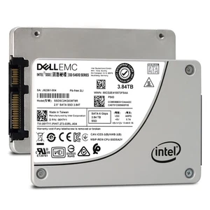 SSD d'entreprise Dell Intel S4610 3,84 To SATA 6 Go/s 2,5 pouces - SSDSC2KG038T8R - Photo 1/3