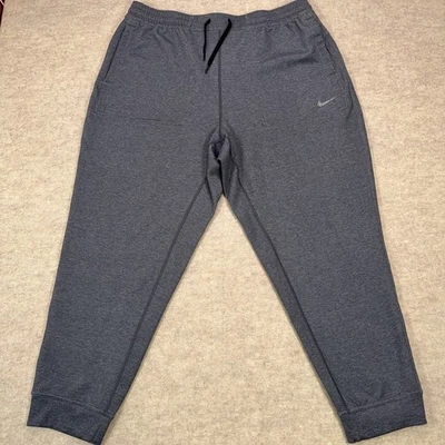 Pantalones de chándal Nike Yoga Dri-Fit calce suelto para hombre 3XL-alto gris jaspeado DQ4882-010 Foto 1 de 4