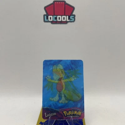 Pokemon Advanced 2004 Panini Lenticular Action Card #1 Treecko-Grovyle-Sceptile - Image 1 of 2