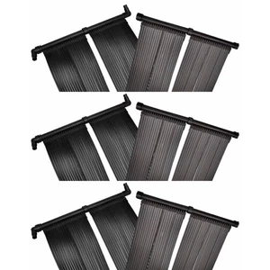vidaXL Solar Pool Heater Panel 6 pcs 80x620 cm - Picture 1 of 5
