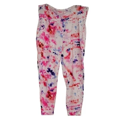 Leggings activos Old Navy Wmn rosa púrpura azul óxido dos bolsillos tan suaves talla XLP Foto 1 de 4