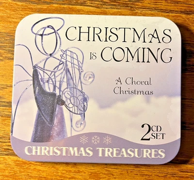 NEW  CHRISTMAS IS COMING,  A Choral Christmas  (2 CD Set, 2009,  Tin) Foto 1 de 2