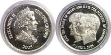 2005 Tristan Da Cunha Crown KM# 41 Conjoined Busts Copper-Nickel Uncirculated