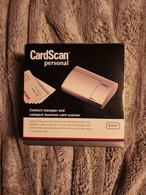 CardScan Personal 60 II Pass-Through Business Card Scanner  - Image 1 of 4
