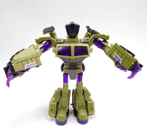 Hasbro 2008 Transformers Animated Deluxe Class Swindle Action Figure INCOMPLETE Cover
