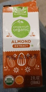Almond Extract, Simple Truth Organic, 3-pack, 2 fl oz Baking Holiday BBD 2024 - Picture 1 of 2
