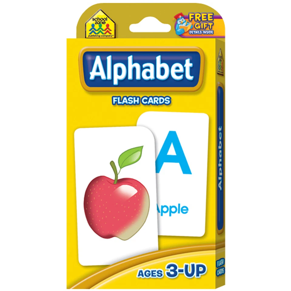School Zone Publishing Szp04001 Alphabet Flash Cards